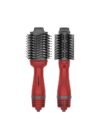 Rush Brush V3 Pro Red Ionic technology Hair Brush 1400W With 4 Heat And 3 Speeds