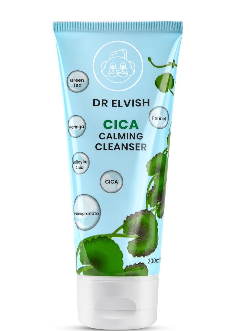 dr elvish Dr. Elvish Cica Soothing Cleanser – Post-Laser & Sensitive Skin – 200ml