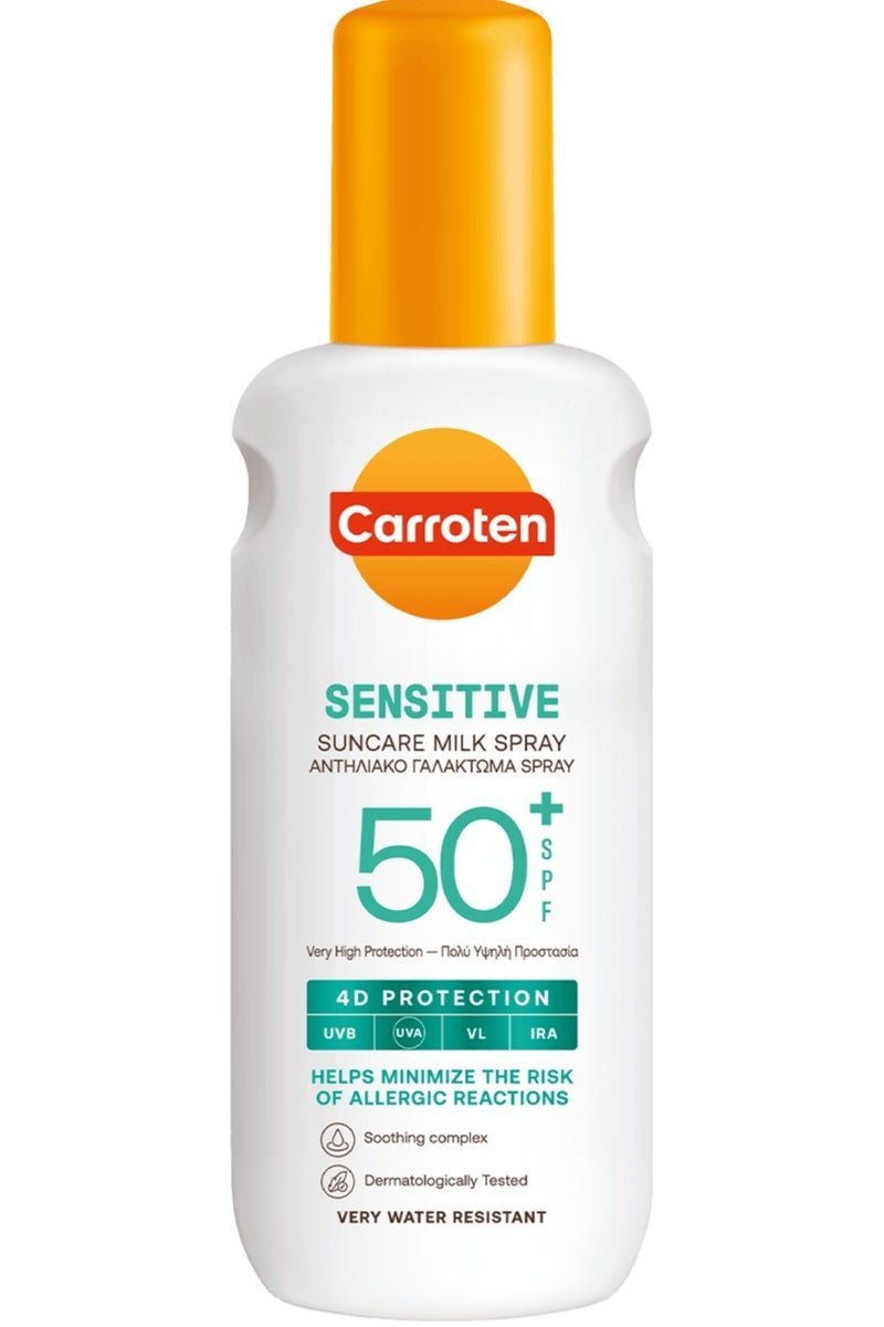 Carroten Carroten Sensitive Suncare Milk Spray SPF50+ 200ml