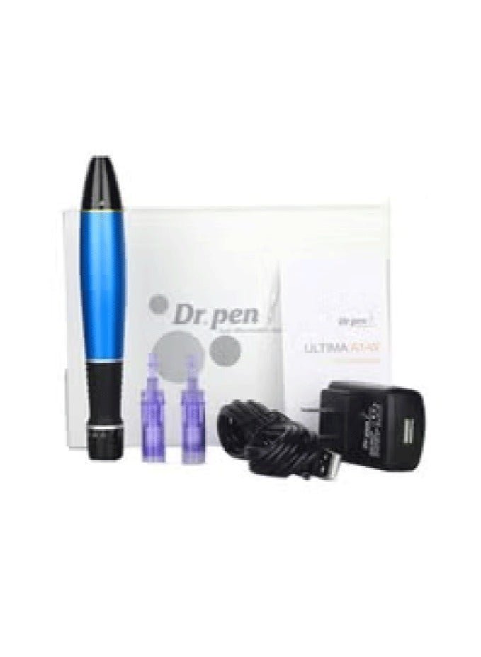 Dr.pen Electric Auto Ultima A1 Face Massage Derma Pen Blue/Black