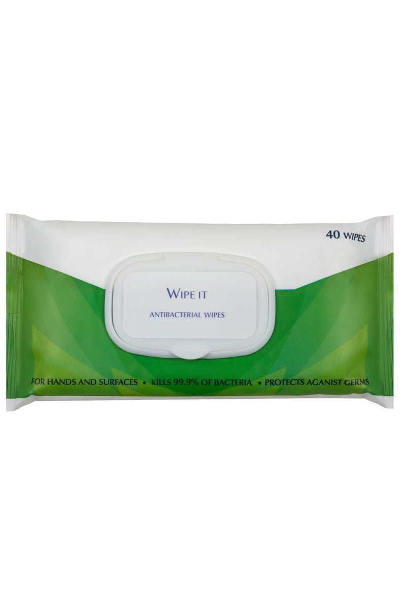 Wipe It Antibacterial Wipes, 40 Wipes