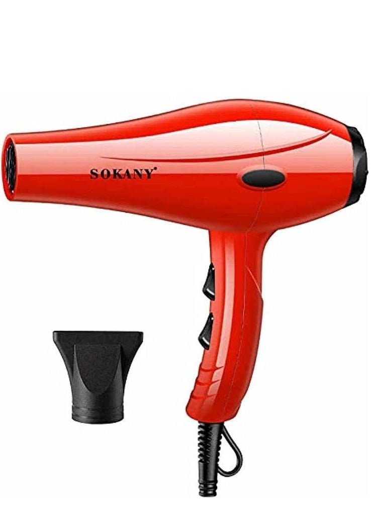 sokany Sokany Professional Hair Dryer 2 Speed -2200W - Red