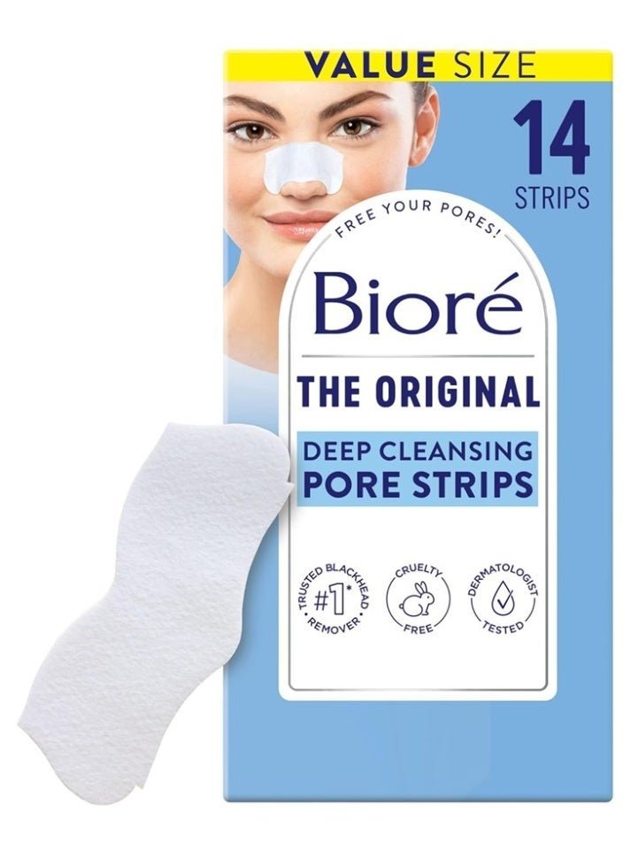 Biore Original Blackhead Remover Strips, Made in Japan - 14 Count
