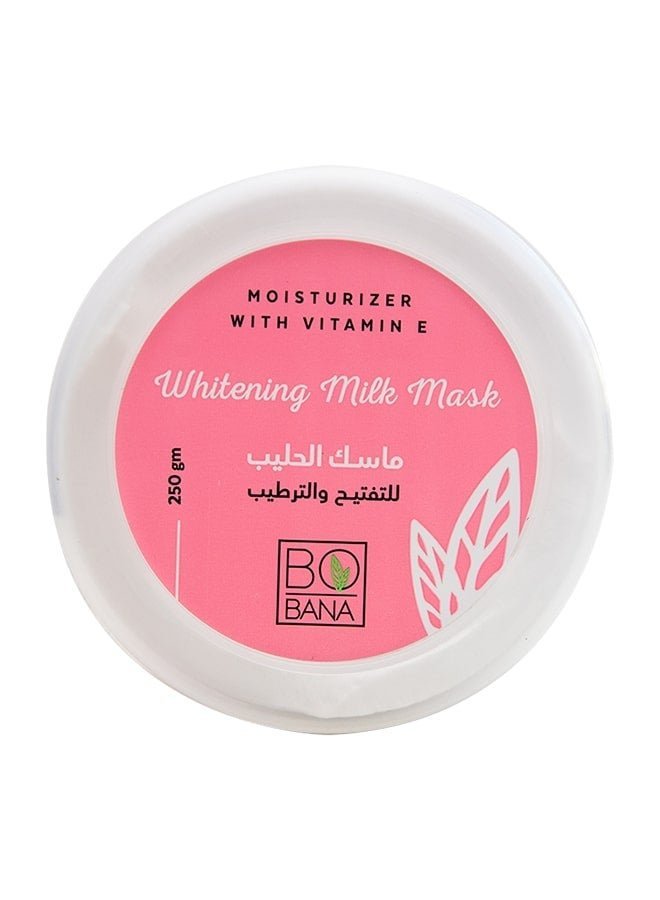 BOBANA Whitening Milk Mask, with Vitamin E pink 250grams
