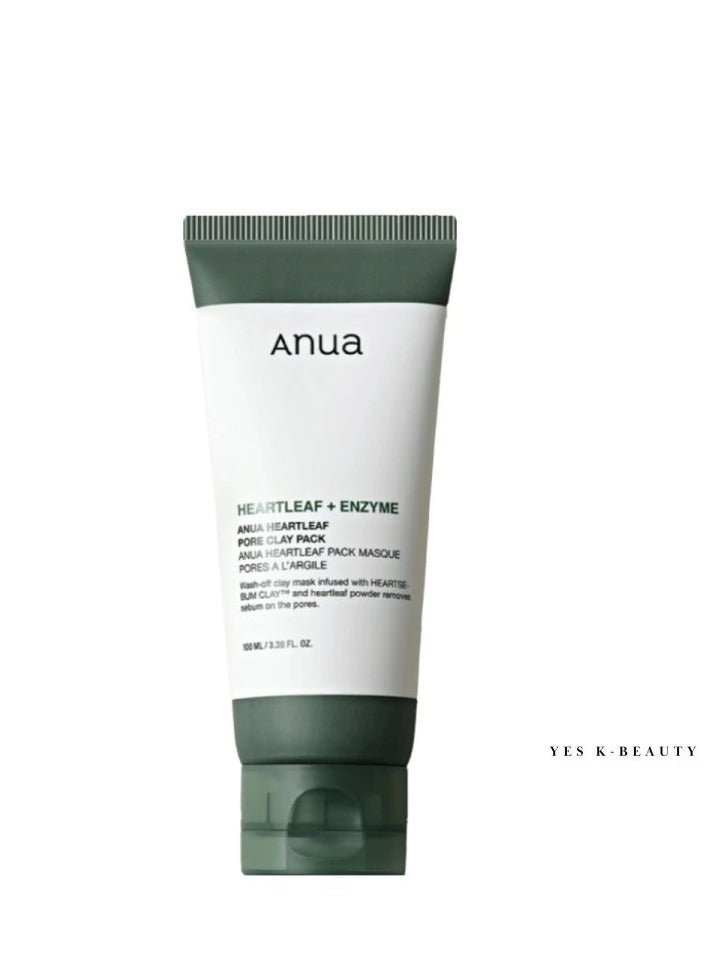 Anua Heartleaf Enzyme Pore Clay Pack 100 mlml