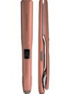 Rush Brush X2 Max Straightener Titanium Plates 250°C 18 Heat Level MHM Plate Fast Heating - Rose Gold