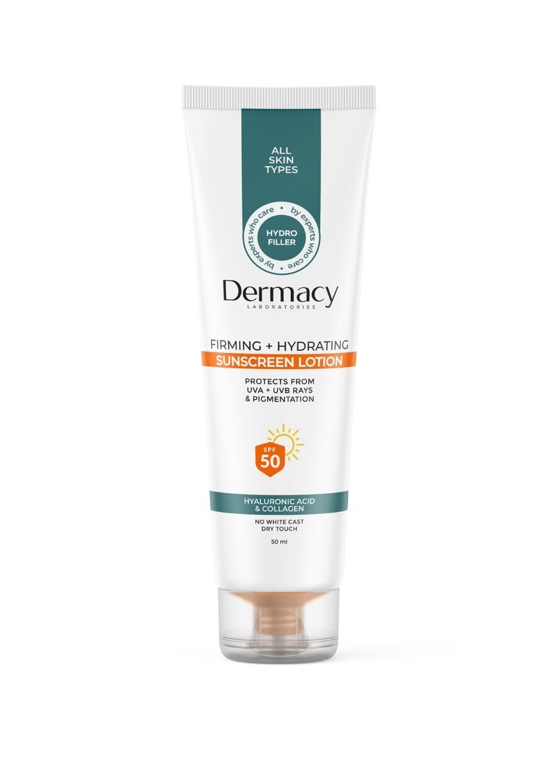 Dermacy LABORATORIES Collagen Sunscreen Lotion SPF 50 for everyday use