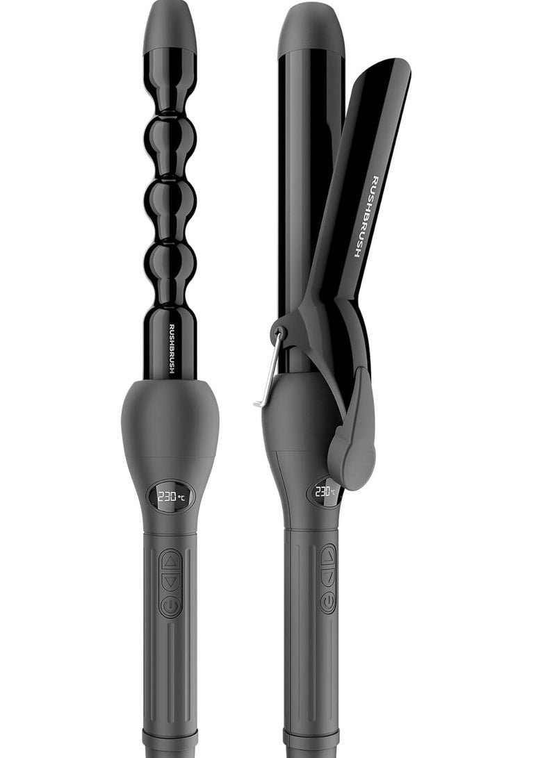 Rush Brush Rush Brush 3 in1 Hair Curler 230℃ - Black
