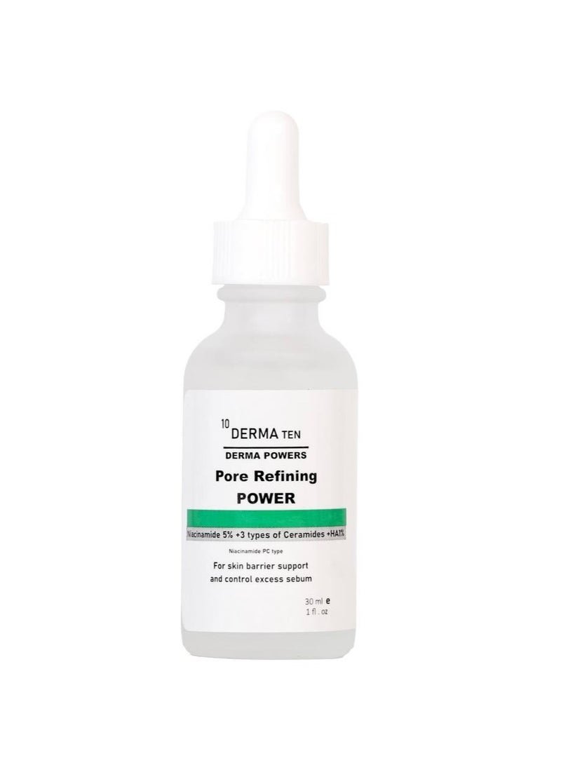 DERMA TEN Niacinamide Derma Ten pore Refining Power Serum