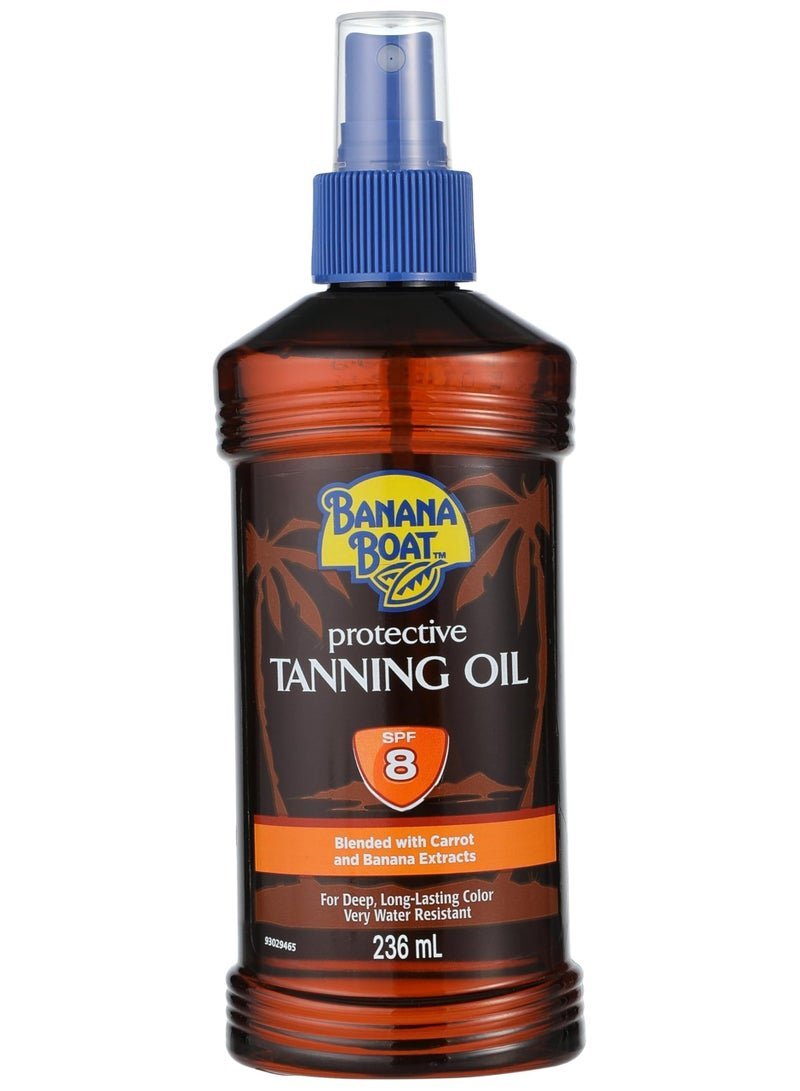 BANANA BOAT Protective Tanning Oil SPF8 236 mL